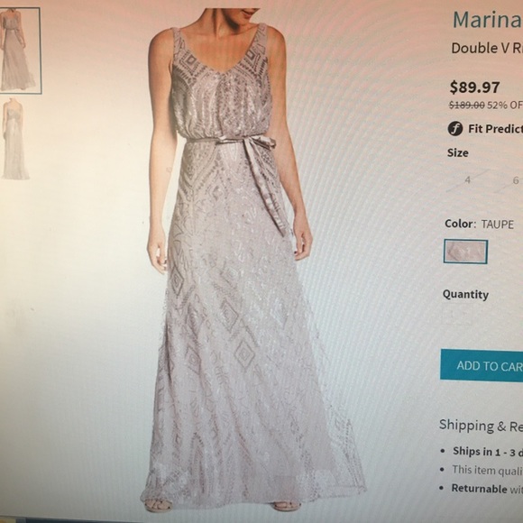marina dresses nordstrom rack